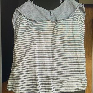 Striped Sleeveless Top